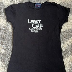 Memorabilia✨ Last Call with Carson Daly